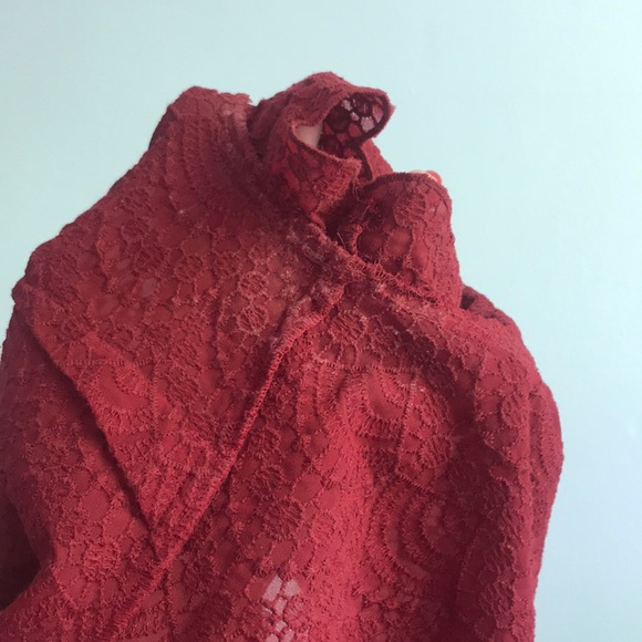 ☀️LOFT Red Top☀️ - Picture 7 of 8